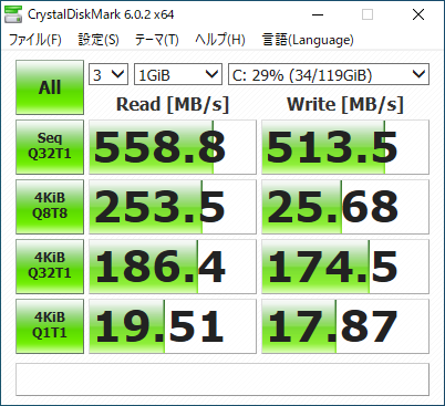 A561/C Fujitsu 富士通。メモリ増設、内臓無線LAN増設